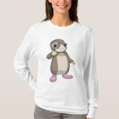 Mole met vergrootglas t-shirt (Voorkant)