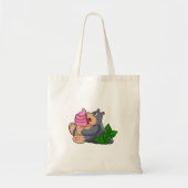 Mole met wafelijs tote bag (Voorkant)