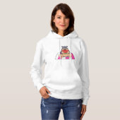 Mole met Watermelon.PNG Hoodie (Voorkant volledig)