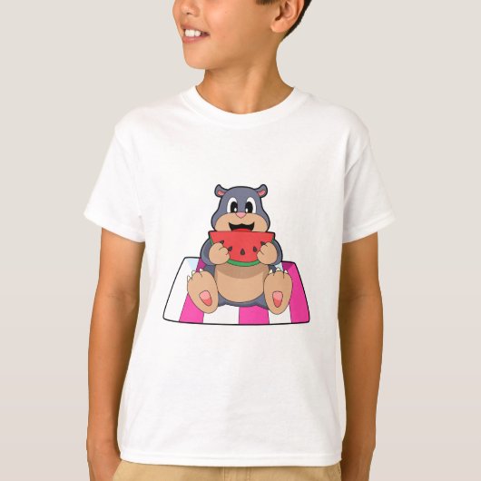 Mole met Watermelon.PNG T-shirt (Voorkant)