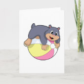 Mole met waterpolo.PNG Kaart (Voorkant)