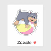 Mole met waterpolo.PNG Sticker (Vel)