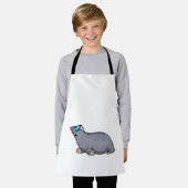 Mole met zonnebril schort (Gedragen)