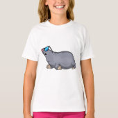 Mole met zonnebril t-shirt (Voorkant)