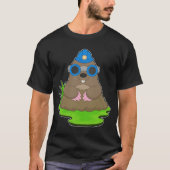 Mole Miner Mining helm Mining T-shirt (Voorkant)