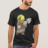 Mole Miner Shovel Mining T-shirt (Voorkant)