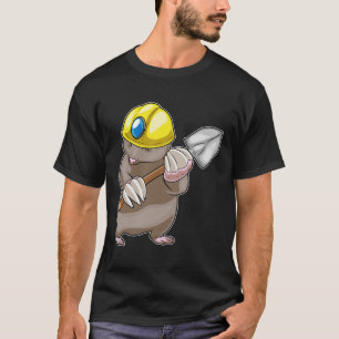 Mole Miner Shovel Mining T-shirt