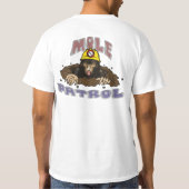 Mole Patrol T-shirt (Achterkant)