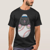 Mole Pet Baseball T-shirt (Voorkant)
