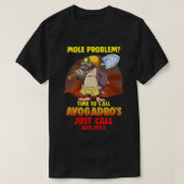 Mole Problem Chemistry Avogadros Number Mole Day T-shirt (Design voorkant)