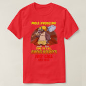 Mole Problem Chemistry Avogadros Number Mole Day T-shirt (Design voorkant)