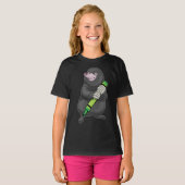Mole Pupil Crayon School T-shirt (Voorkant volledig)