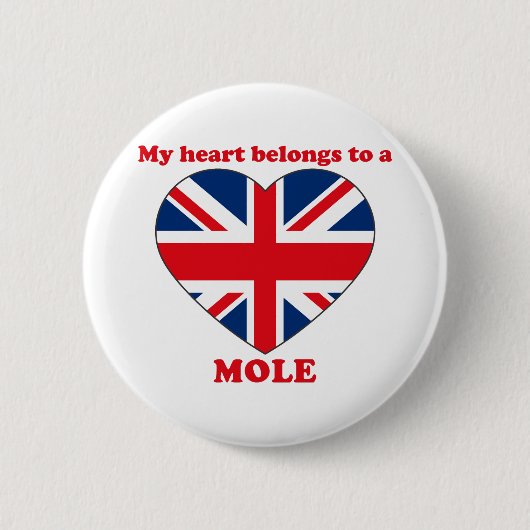 Mole Ronde Button 5,7 Cm (Voorkant)