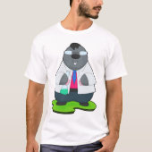 Mole Scientist reageerbuislaboratorium T-shirt (Voorkant)