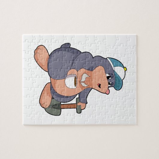 Mole Shovel Legpuzzel (Horizontaal)