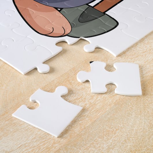 Mole Shovel Legpuzzel (Zijkant)