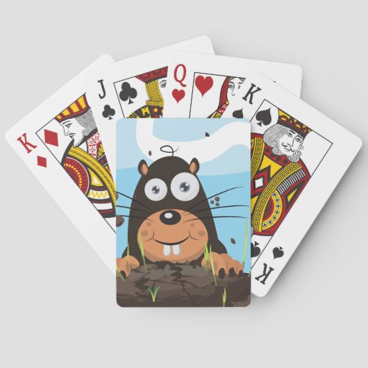 Mole Speelkaarten (Achterkant)