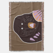 Mole Throw Blanket Deken (Voorkant Verticaal)