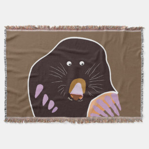 Mole Throw Blanket Deken