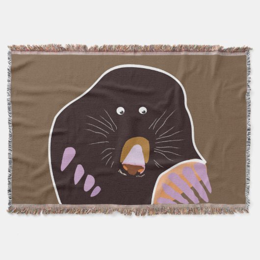 Mole Throw Blanket Deken (Voorkant)