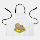 Mole tijdens het zwemmen met Lifebuoy Schort (Voorkant)