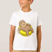 Mole tijdens het zwemmen met Lifebuoy T-shirt (Voorkant)