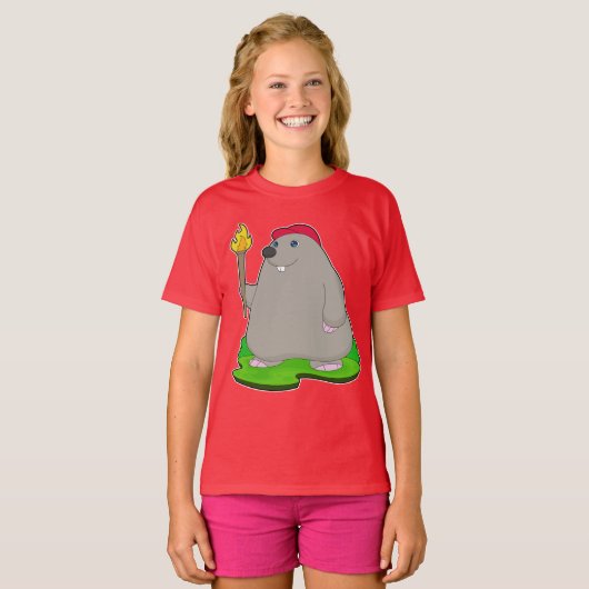 Mole Torch T-shirt (Voorkant volledig)