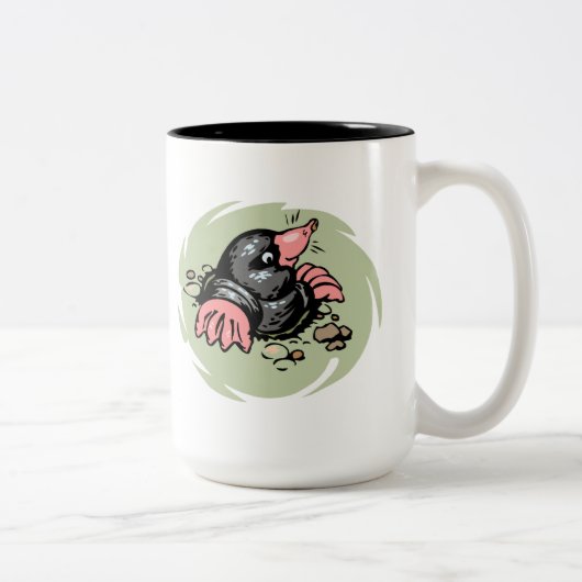 Mole Tweekleurige Koffiemok (Rechts)