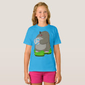 Mole Volleyball-speler Volleyball T-shirt (Voorkant volledig)