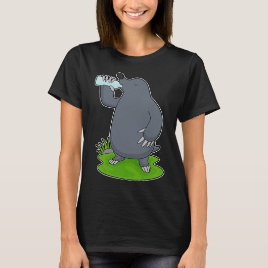 Mole waterfles t-shirt (Voorkant)