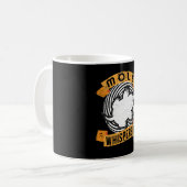 Mole Whisperer Cute Garden Gardener Mole Koffiemok (Voorkant links)