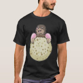 Mole with Moon T-shirt (Voorkant)