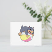 Mole with Water polo.PNG Briefkaart (Staand voorkant)