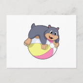 Mole with Water polo.PNG Briefkaart (Voorkant)