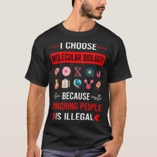 Moleculair bioloog slaan t-shirt