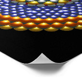 Moleculair differentieel vistuig poster (Hoek)