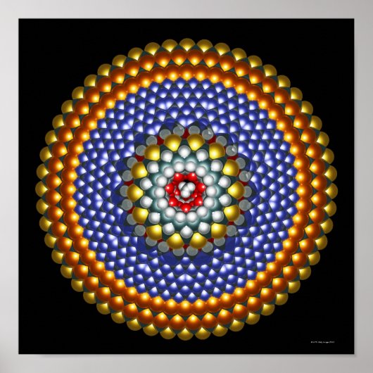 Moleculair differentieel vistuig poster (Voorkant)