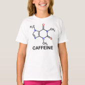 MOLECULAIR FORMULA CAFFEINE T-SHIRT (Voorkant)