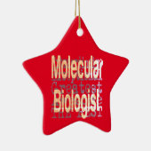 Moleculaire bioloog extraordinaire keramisch ornament (Rechts)