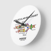 Moleculaire bioloog Inside (DNA-replicatie) Ronde Klok (Hoek)