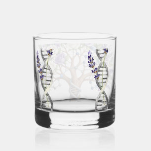 Moleculaire Boom des Levens Chemie en Biologie Flo Whisky Glas