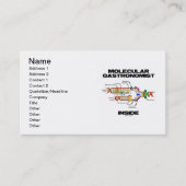 Moleculaire gastronomist Inside (DNA-replicatie) Visitekaartje (Voorkant)