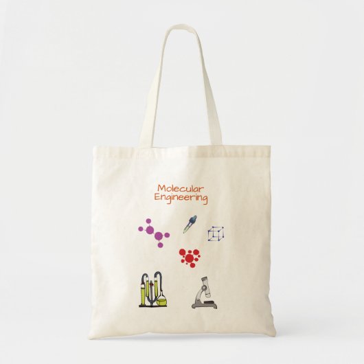 Moleculaire ingenieur Chemische engineering Tote Bag (Voorkant)