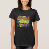 Moleculaire Lab Week 2025 Mystery Machine van Diag T-shirt (Voorkant)