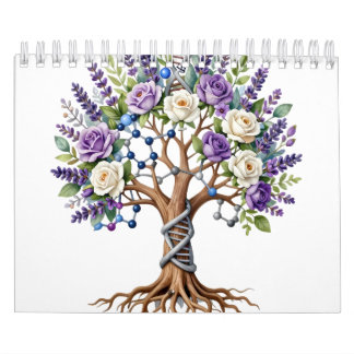 Moleculaire levensboom Chemie en Biologie Flora Kalender