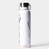 Moleculaire levensboom Chemie en Biologie Flora Waterfles (Achterkant)