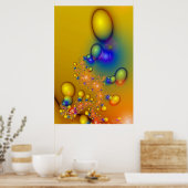 Moleculaire logica poster (Keuken)