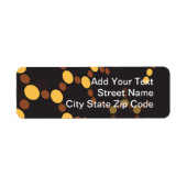 Moleculaire structuur etiket (Voorkant)