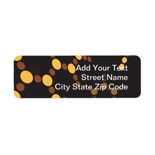 Moleculaire structuur etiket (Voorkant)