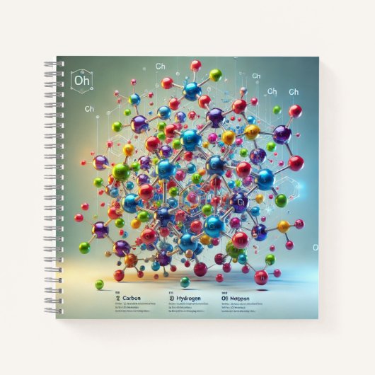 Moleculaire structuur & organische chemie notitieboek (Voorkant)